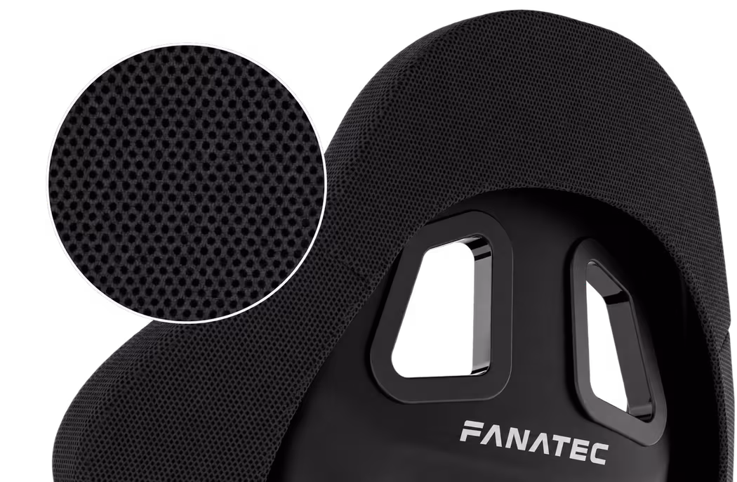 material detail zoom Fanatec GT Cockpit Seat Black